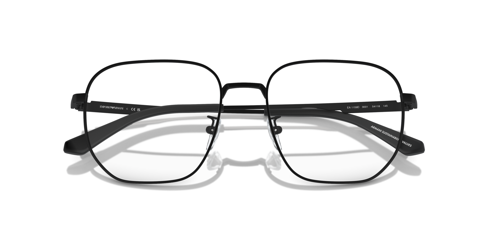 Emporio Armani EA1159D 3001 Montature da vista Emporio Armani 2