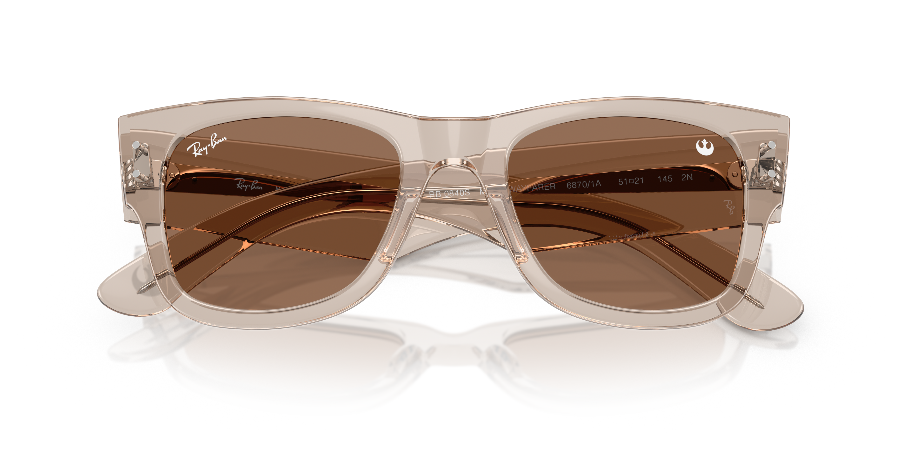 Ray - Ban Sluneční brýle RB0840S MEGA WAYFARER 68701A Ray - Ban 2