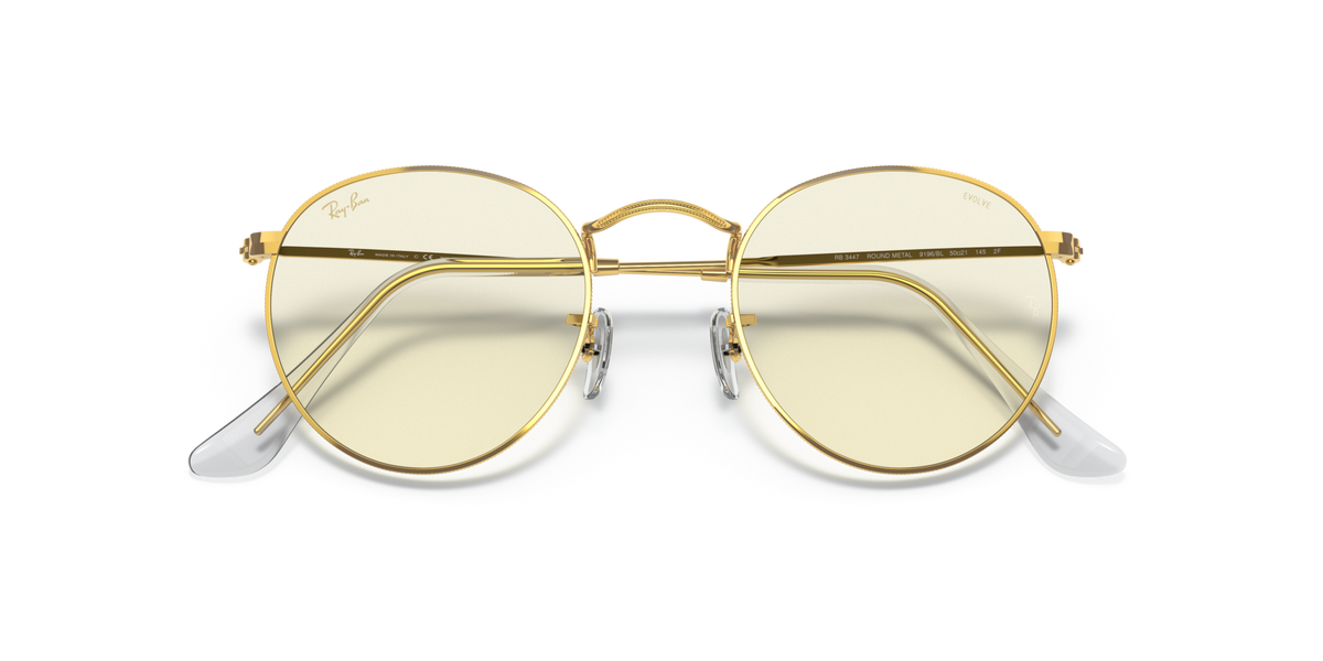 Ray - Ban RB3447 ROUND METAL 9196BL Occhiali da sole Ray - Ban 2