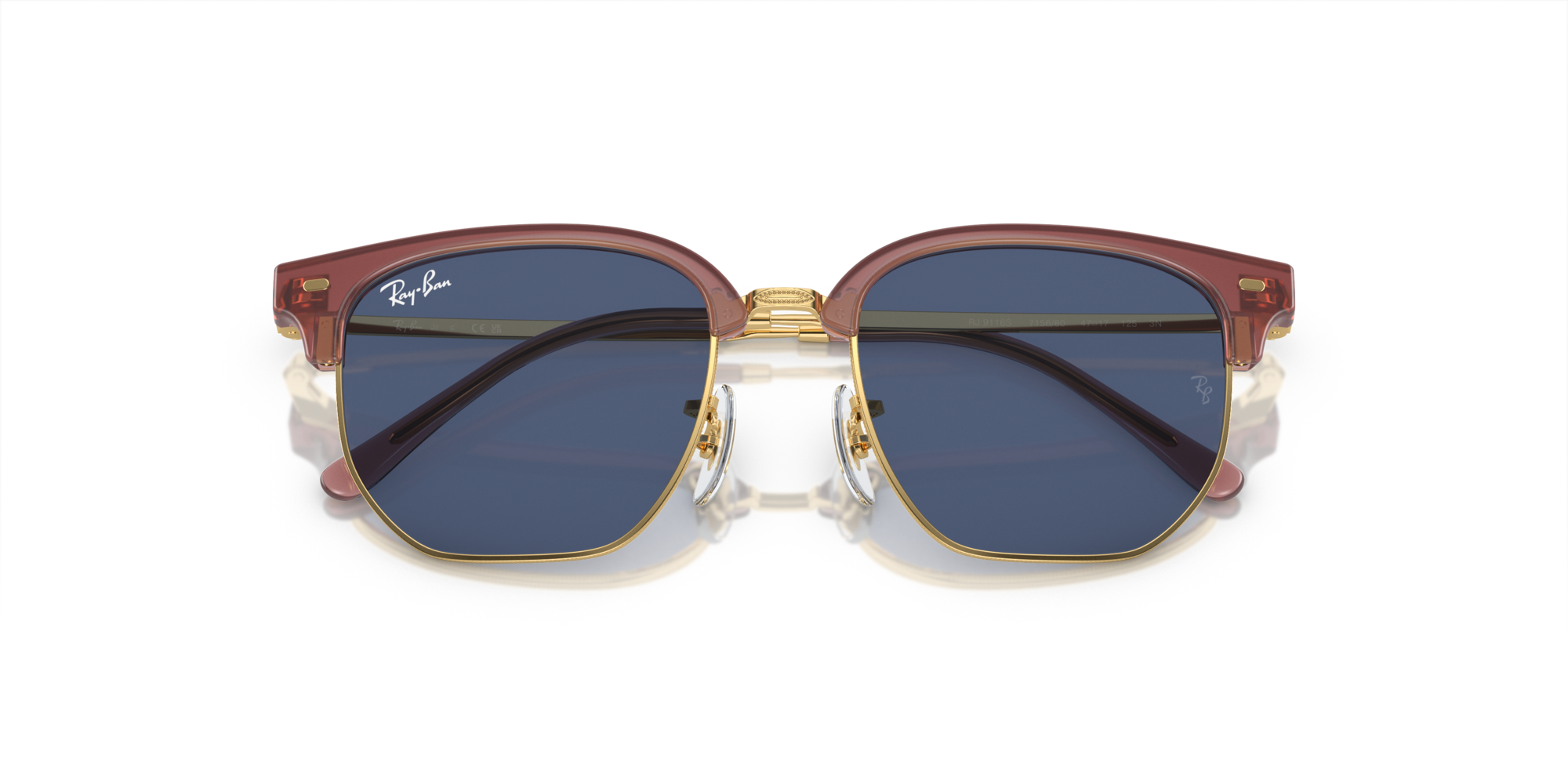 Ray - Ban RJ9116S JUNIOR NEW CLUBMASTER 715680 Occhiali da sole bambino Ray - Ban 2