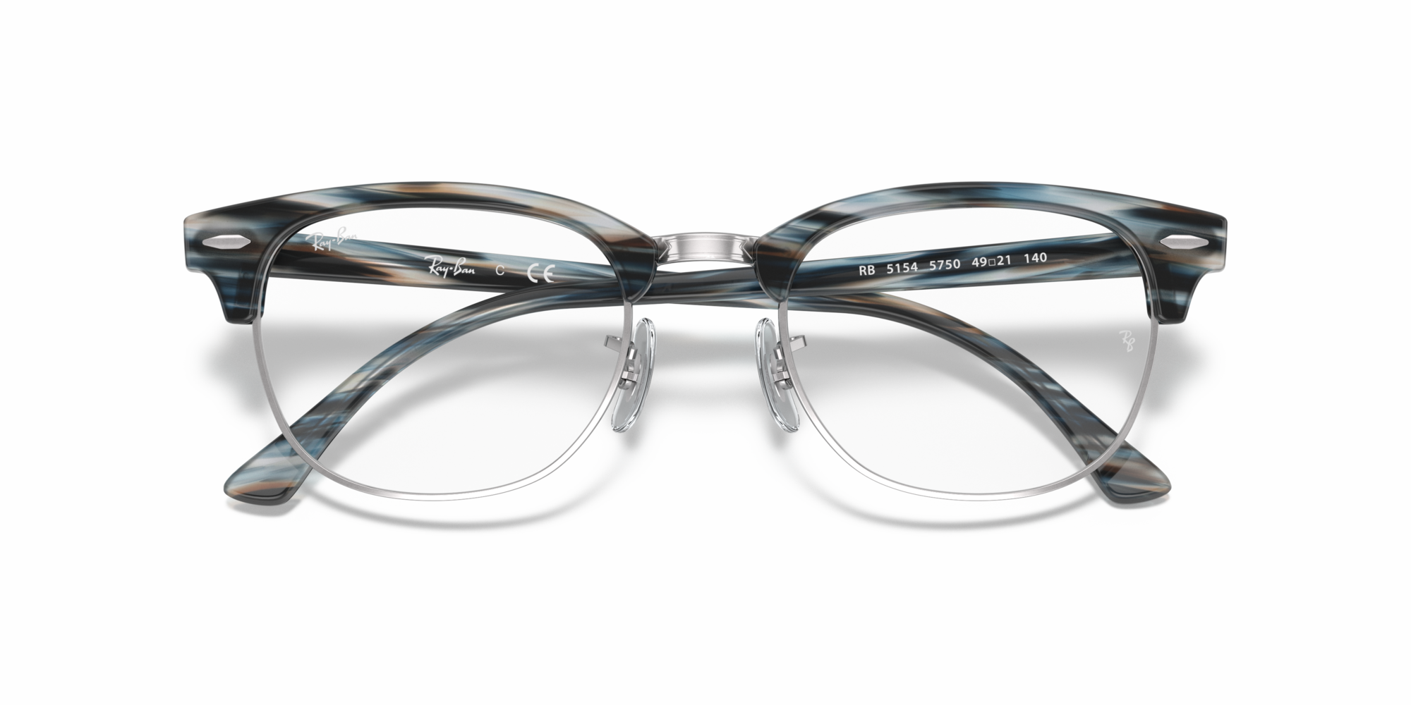 Ray - Ban RX5154 CLUBMASTER 5750 Montature da vista Ray - Ban 2