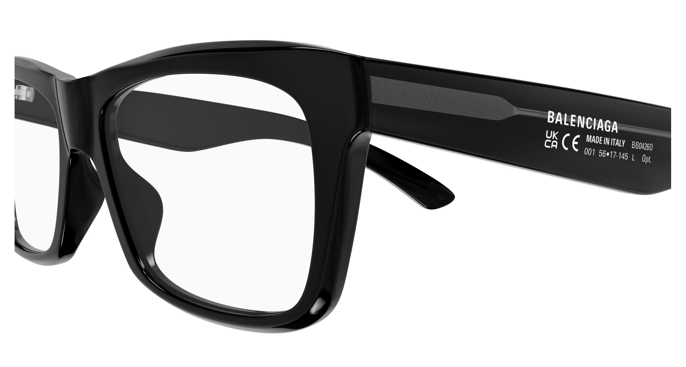 Balenciaga BB0426O 001 Montature da vista Balenciaga 3