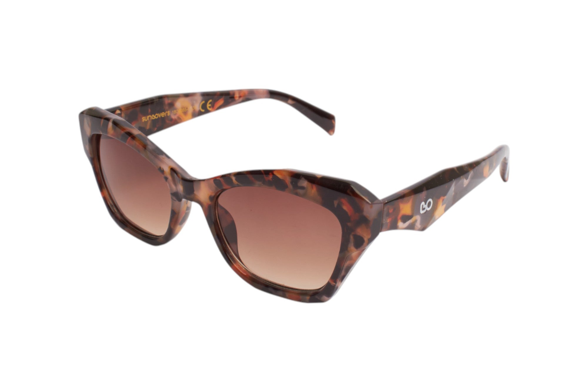 Sun Lovers SLS244 Tartaruga scuro/Marrone sfumato Occhiali da sole SUN LOVERS 1
