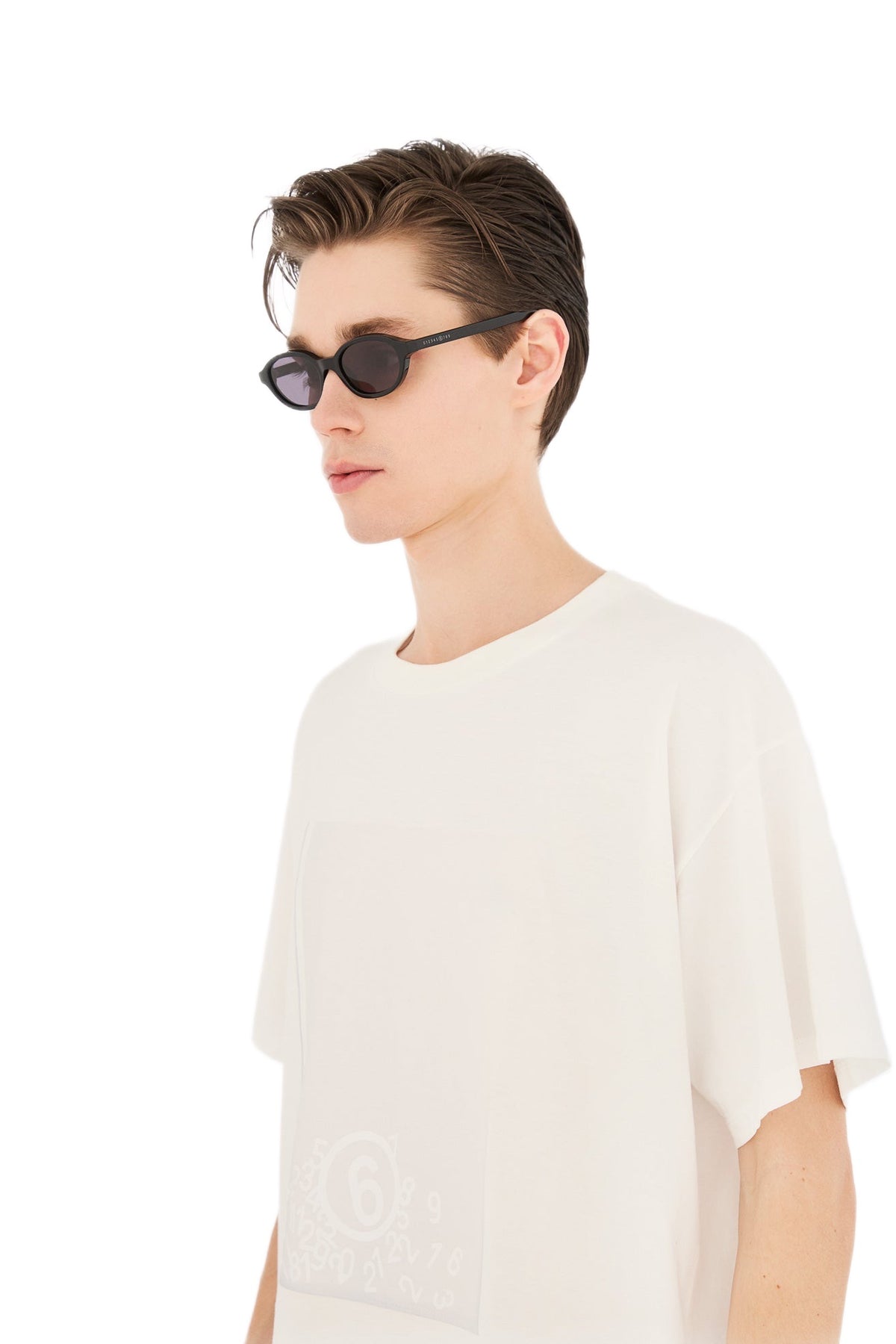 MM6 Maison Margiela WCT Lunettes 2 Noir