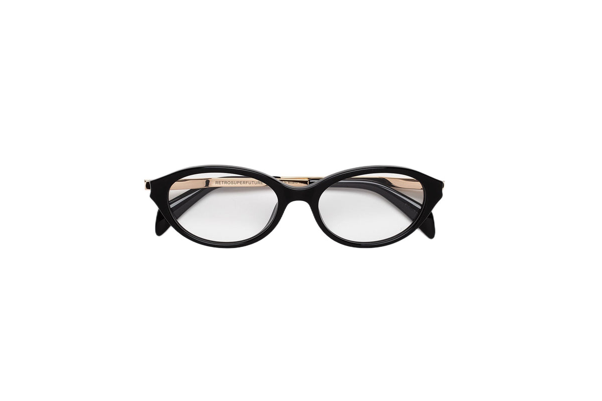 Retrosuperfuture 6YW NUMBER 155 BLACK and GOLD