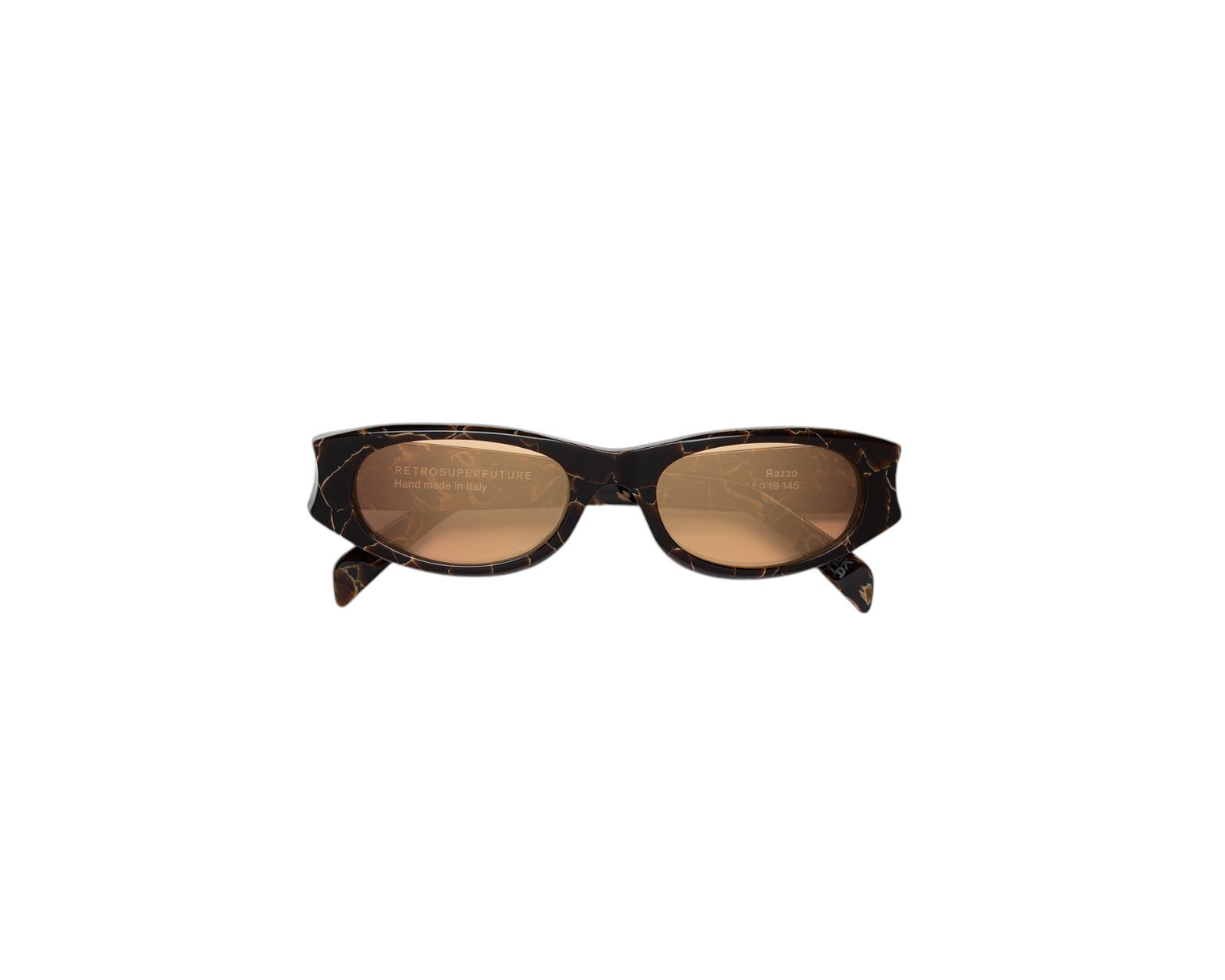 Retrosuperfuture LS3 RAZZO BROWN MARBLE Occhiali da sole Retrosuperfuture 2