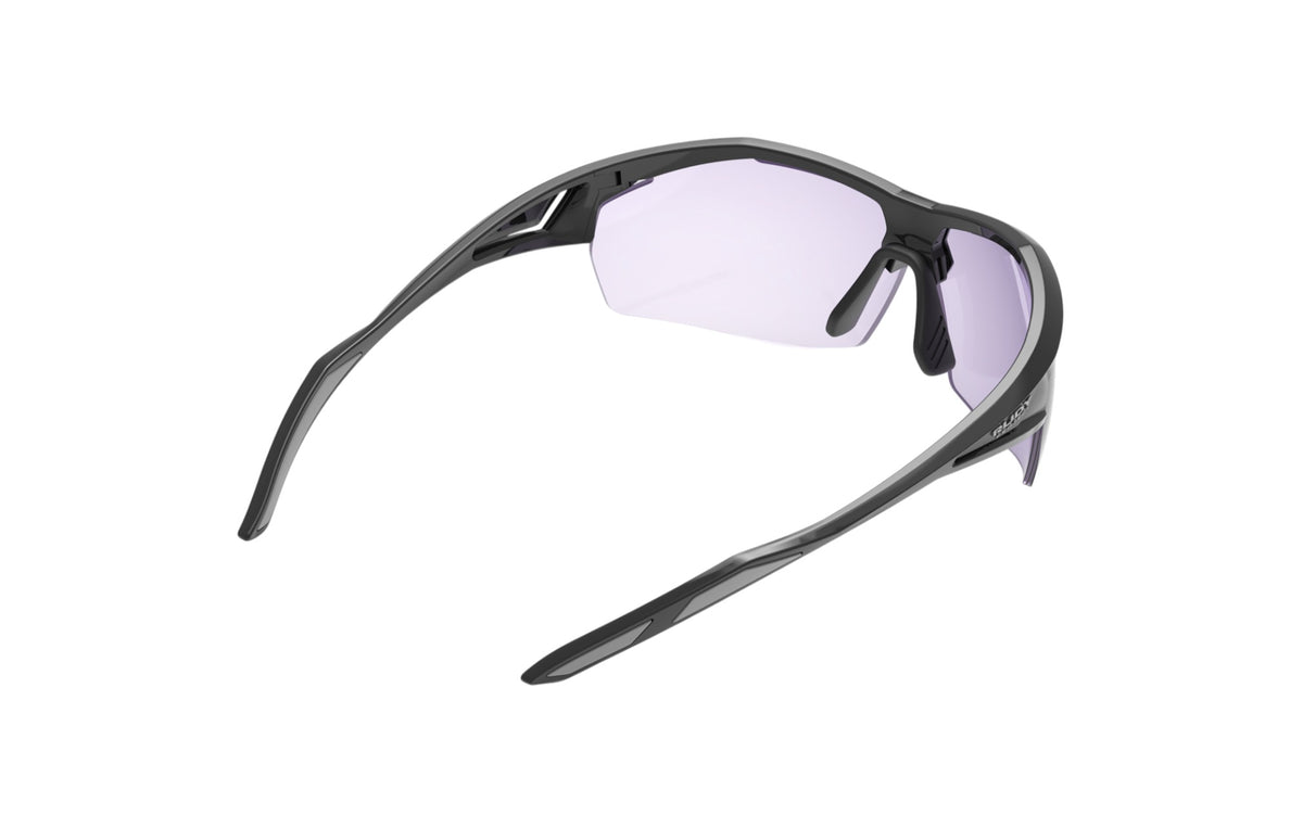 RUDY PROJECT SYDUS BLACK GLOSS - ImpactX 2 LASER PURPLE