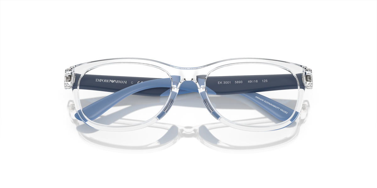 Emporio Armani EK3001 5893 Montature da vista bambino Emporio Armani 2