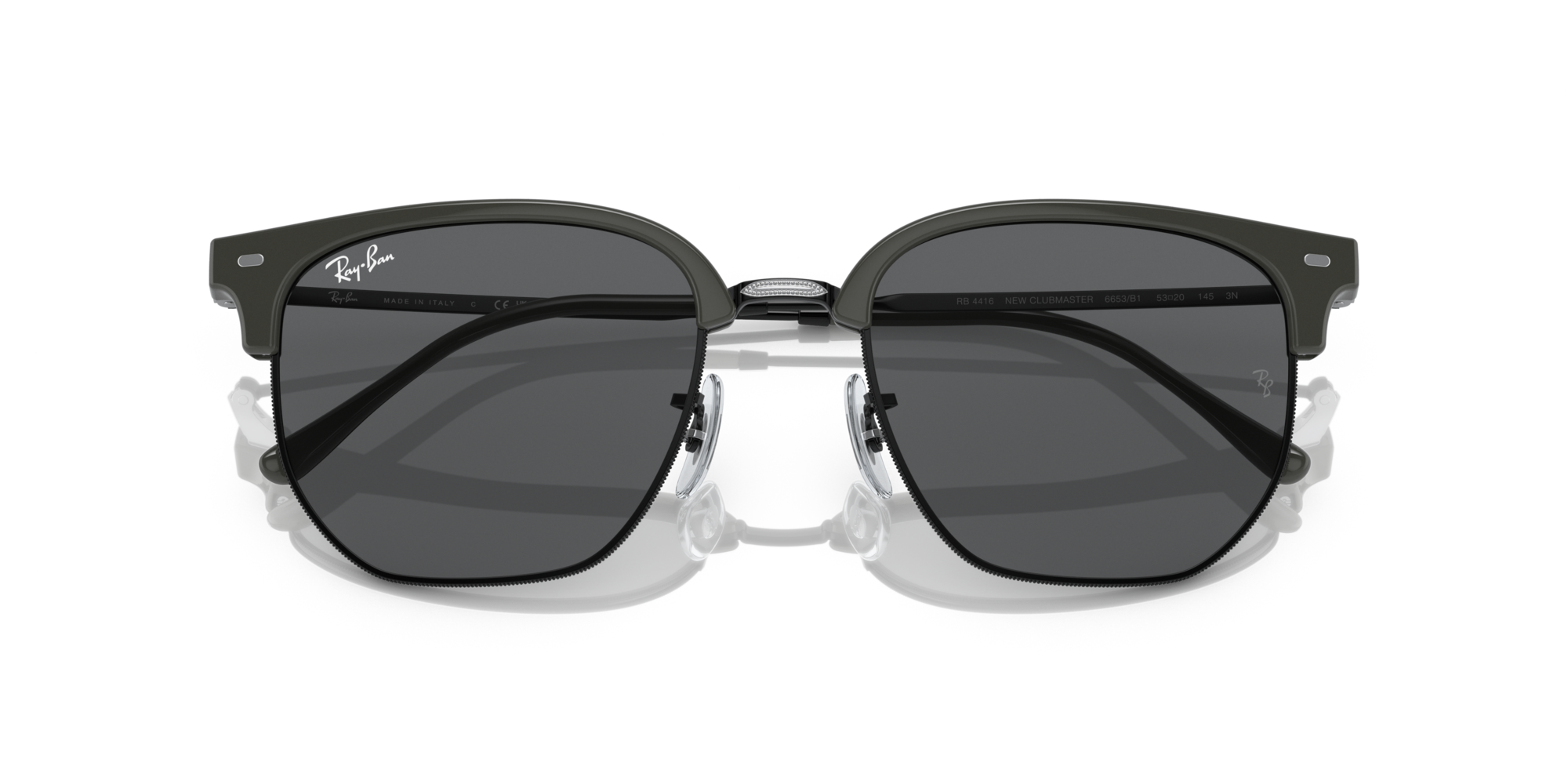 Ray - Ban RB4416 NEW CLUBMASTER 6653B1 Occhiali da sole Ray - Ban 2