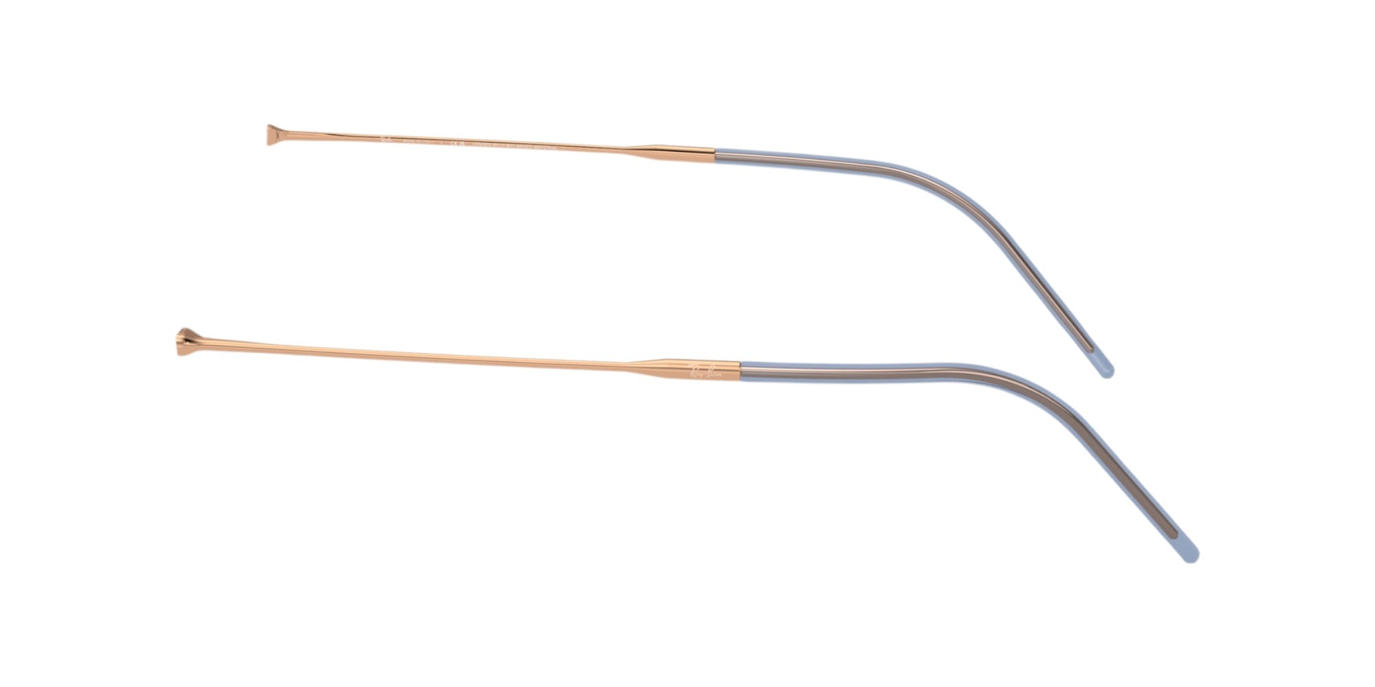 Ray - Ban Aste di ricambio Ray-Ban RBR0101S Aviator reverse Aste di ricambio Ray - Ban Oro rosé 000039984012 1