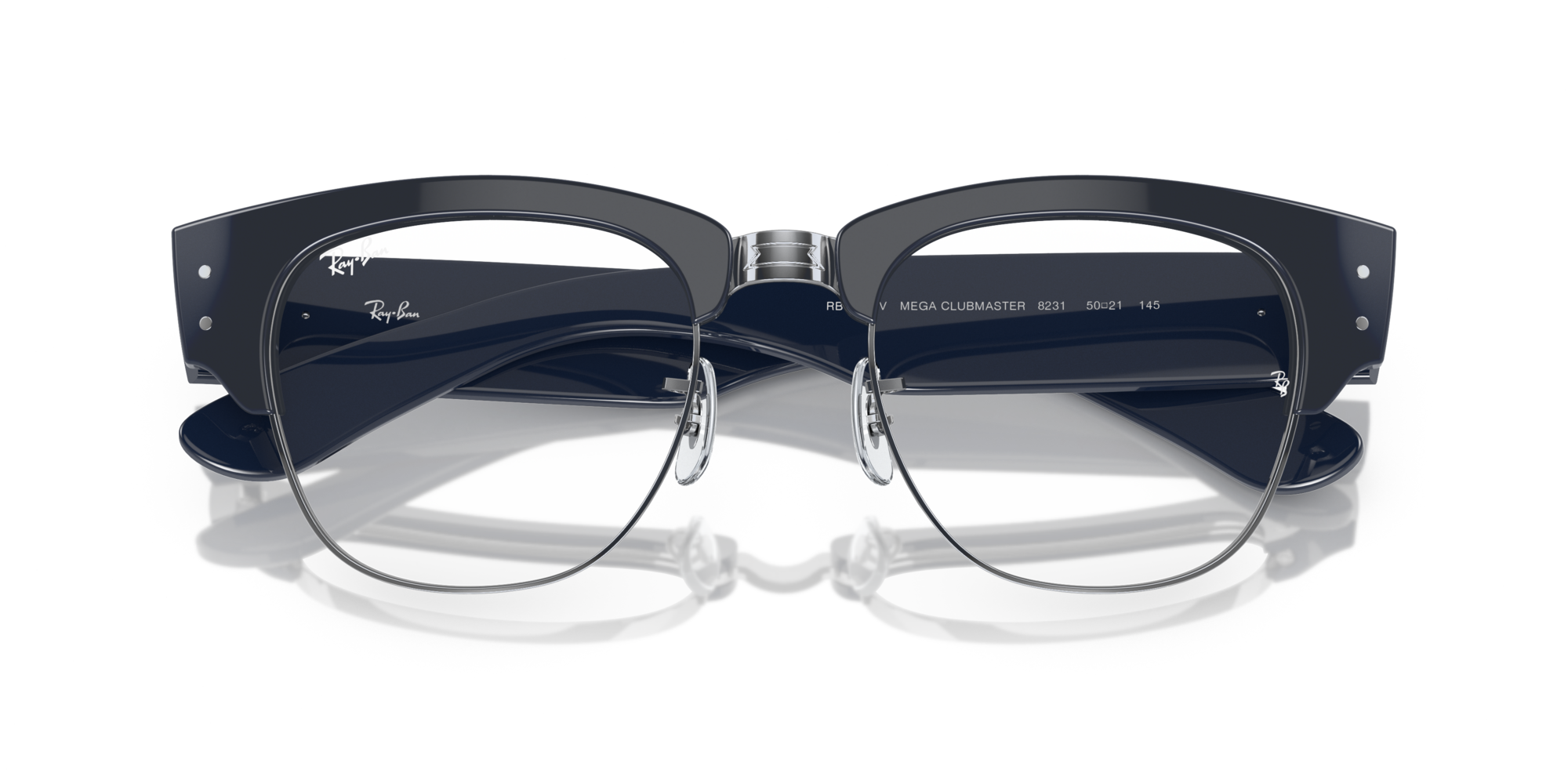 Ray - Ban RX0316V MEGA CLUBMASTER 8231 Montature da vista Ray - Ban 2
