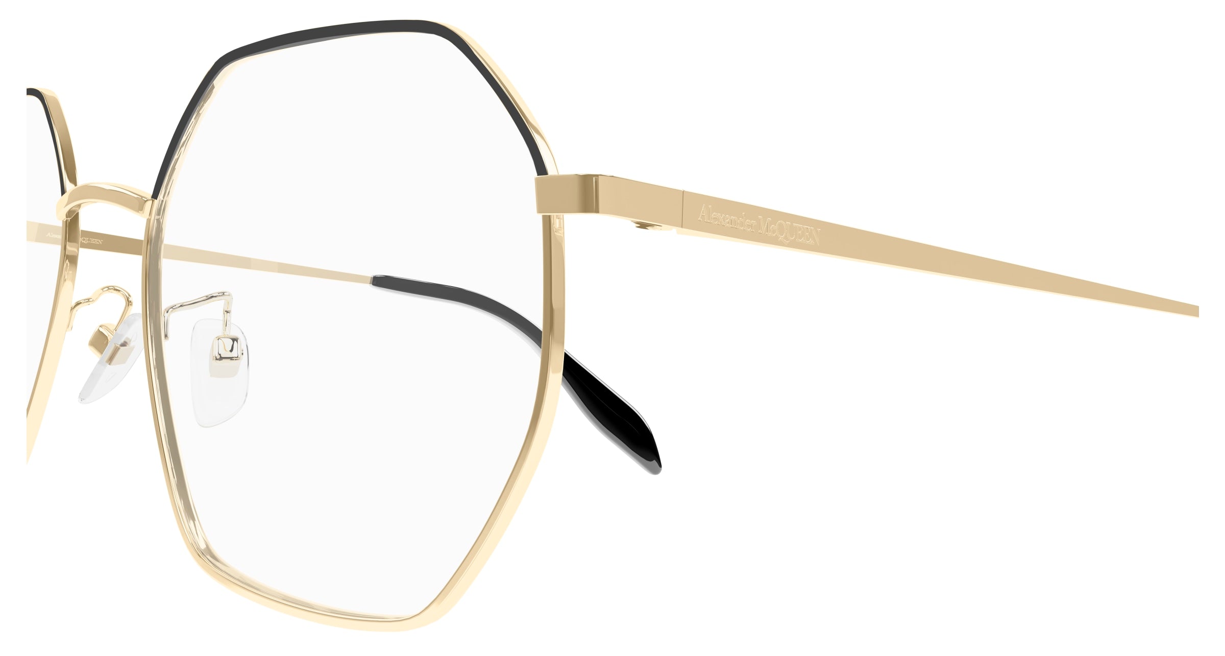 Alexander McQueen AM0338O 001 Montature da vista Alexander McQueen 3