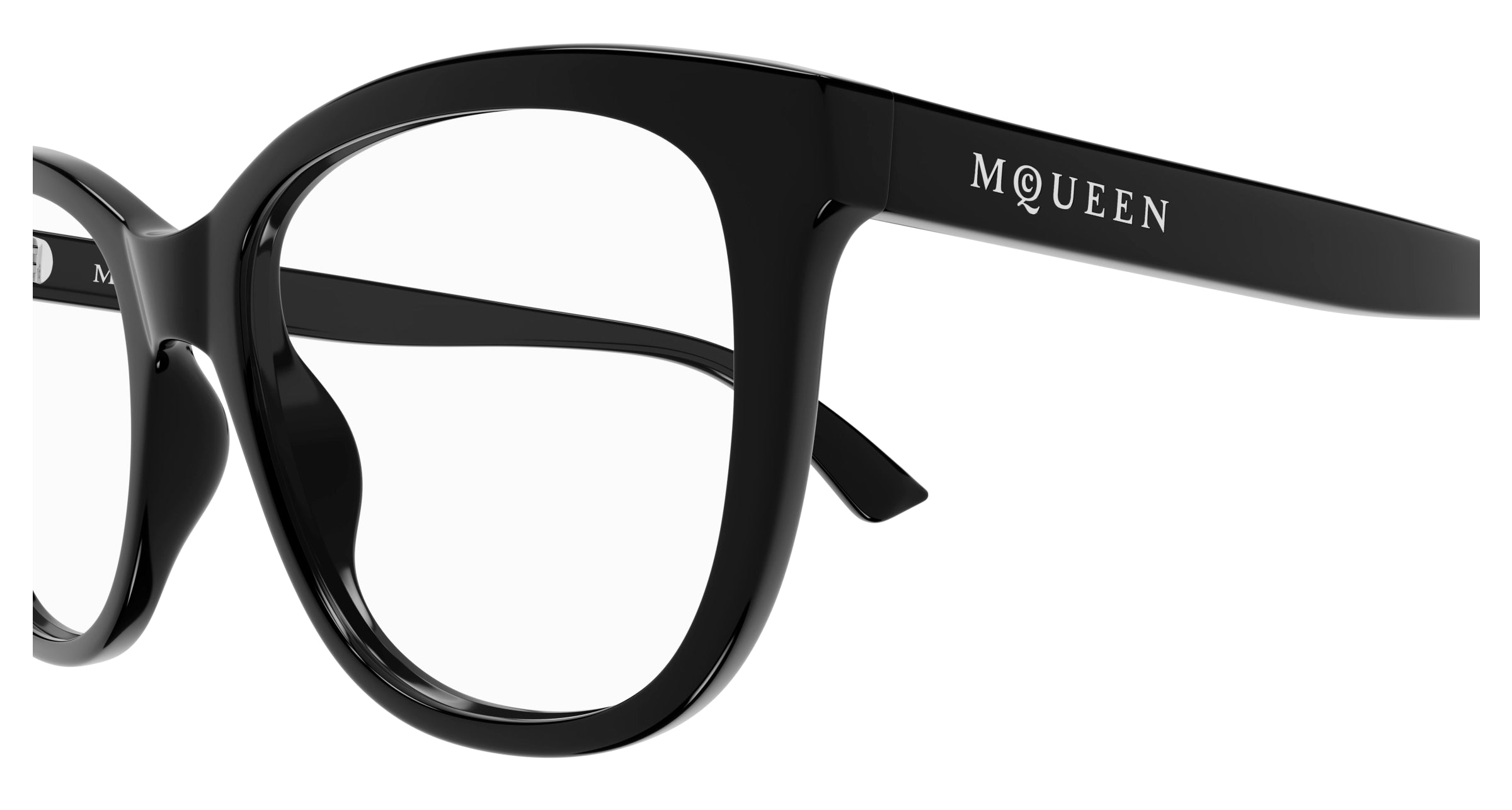 Alexander McQueen AM0487O 001 Alexander McQueen 3 optické rámečky