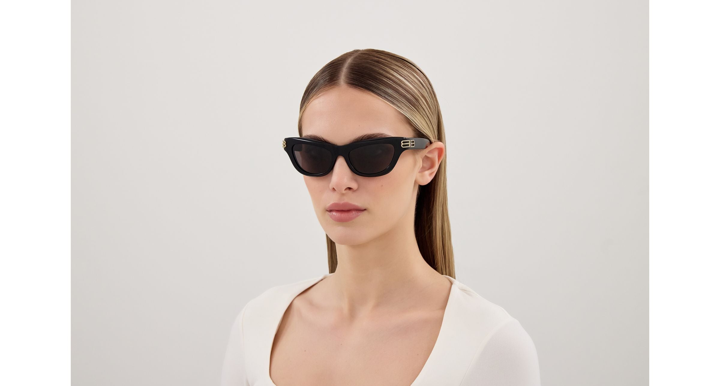 Balenciaga BB0430S 001 Occhiali da sole Balenciaga 4