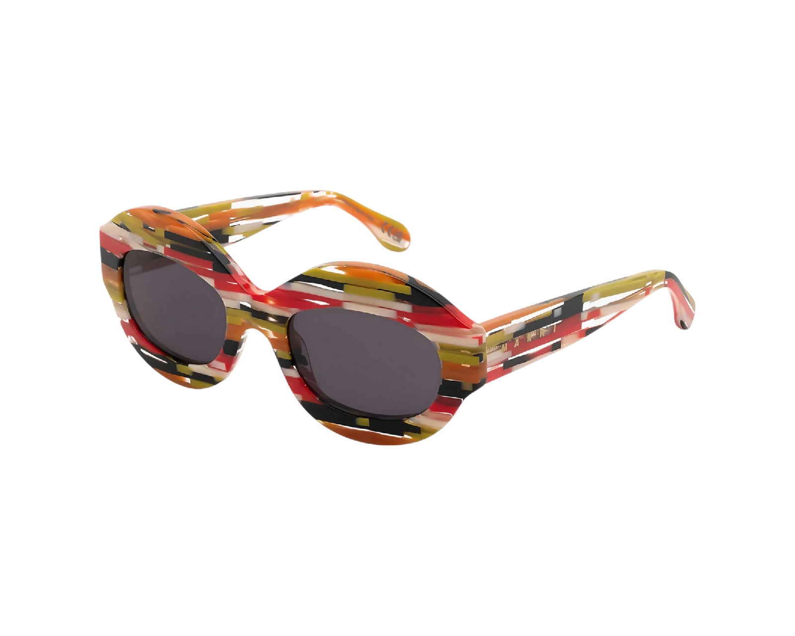 Marni VJU Ik Kil Cenote Spacey Stripey Occhiali da sole Marni 1