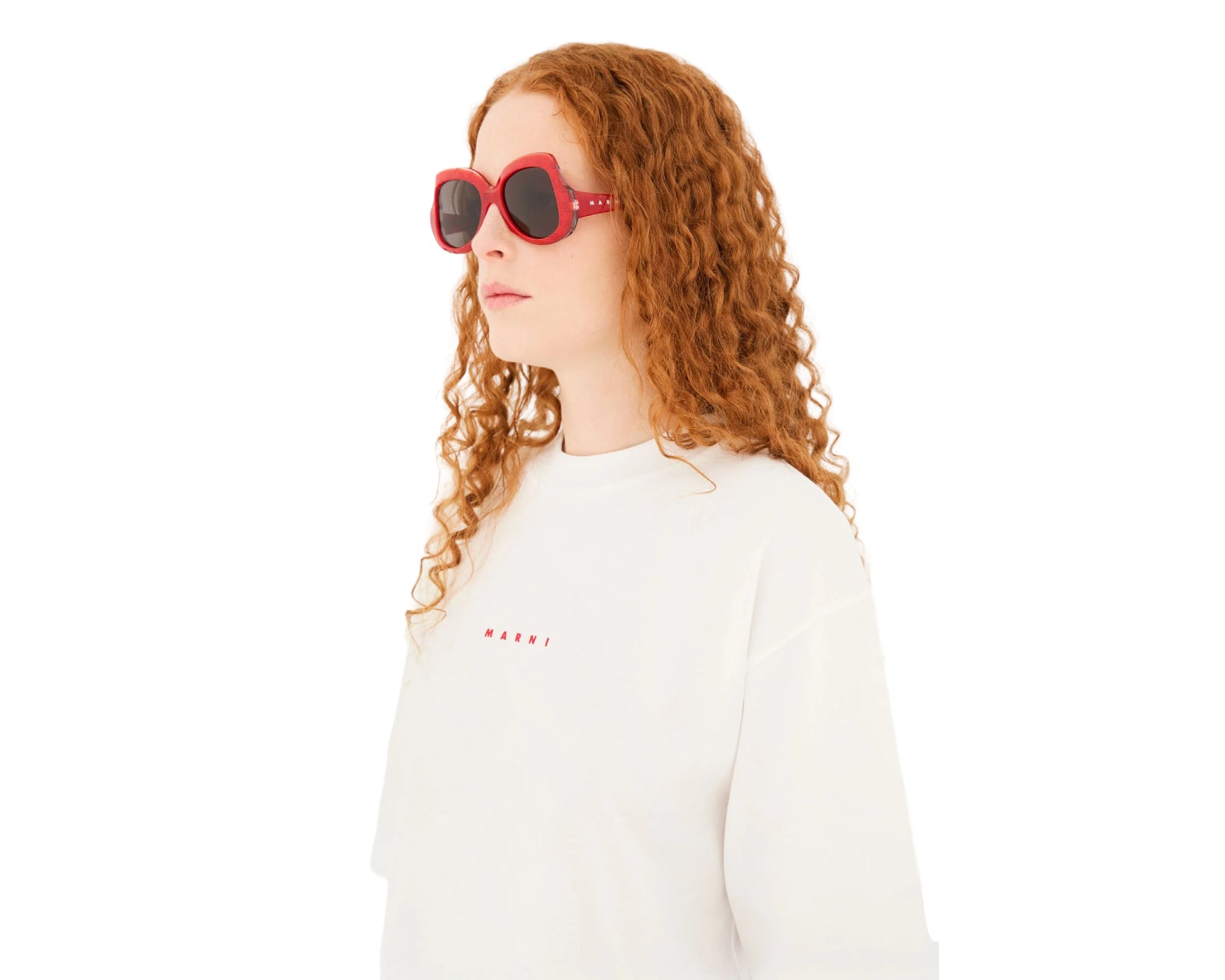 Marni PS8 Quelyfish Red Comb Occhiali da sole Marni 5