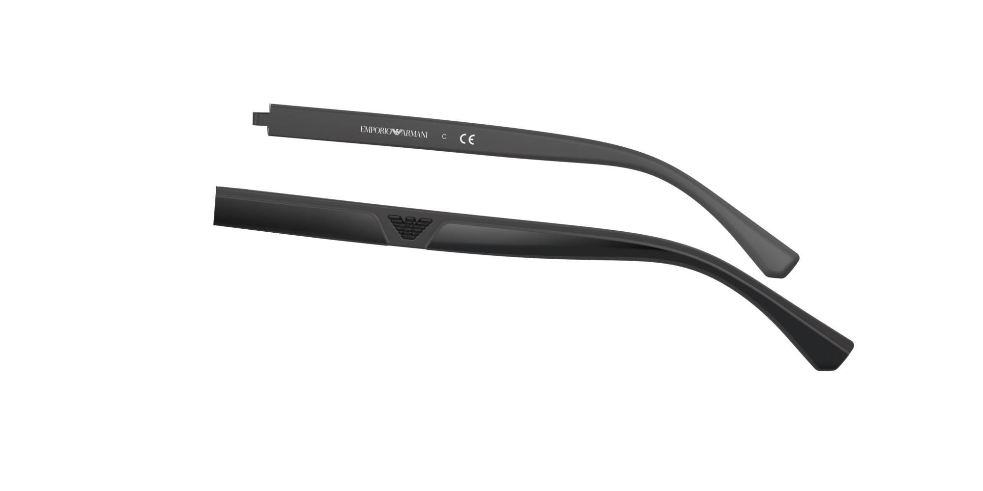 Emporio Armani Aste di ricambio EA4152 Aste di ricambio Emporio Armani Nero opaco 000040934013 2