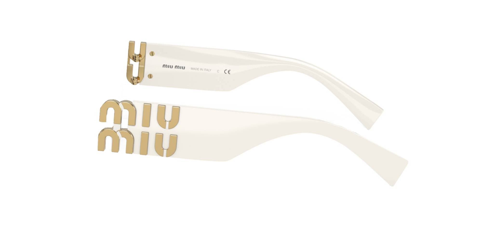 Miu Miu Aste di ricambio MU 09WS Aste di ricambio Miu Miu Bianco 000040954011 1