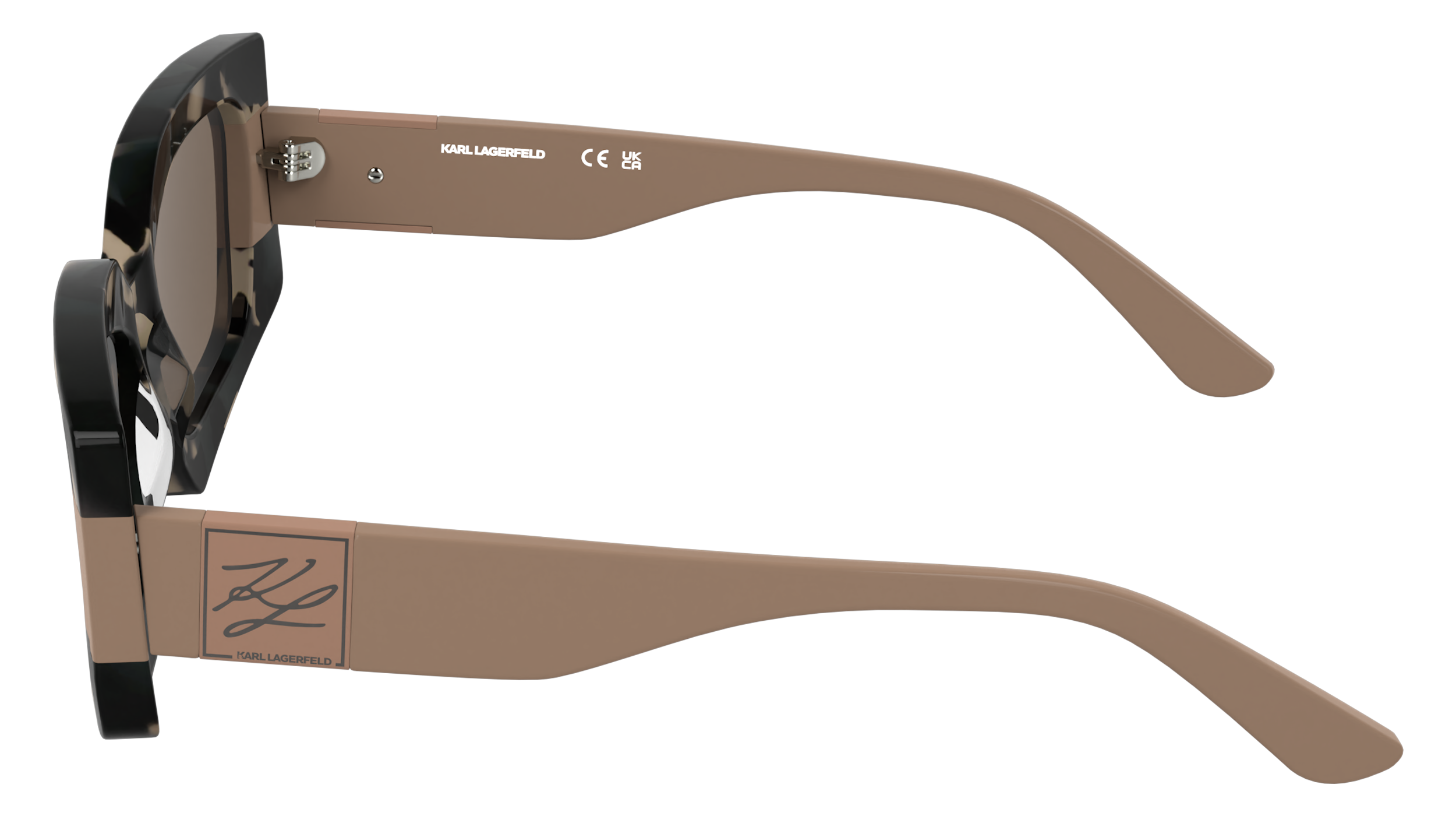 Karl Lagerfeld KL6206S 019 Occhiali da sole Karl Lagerfeld 3