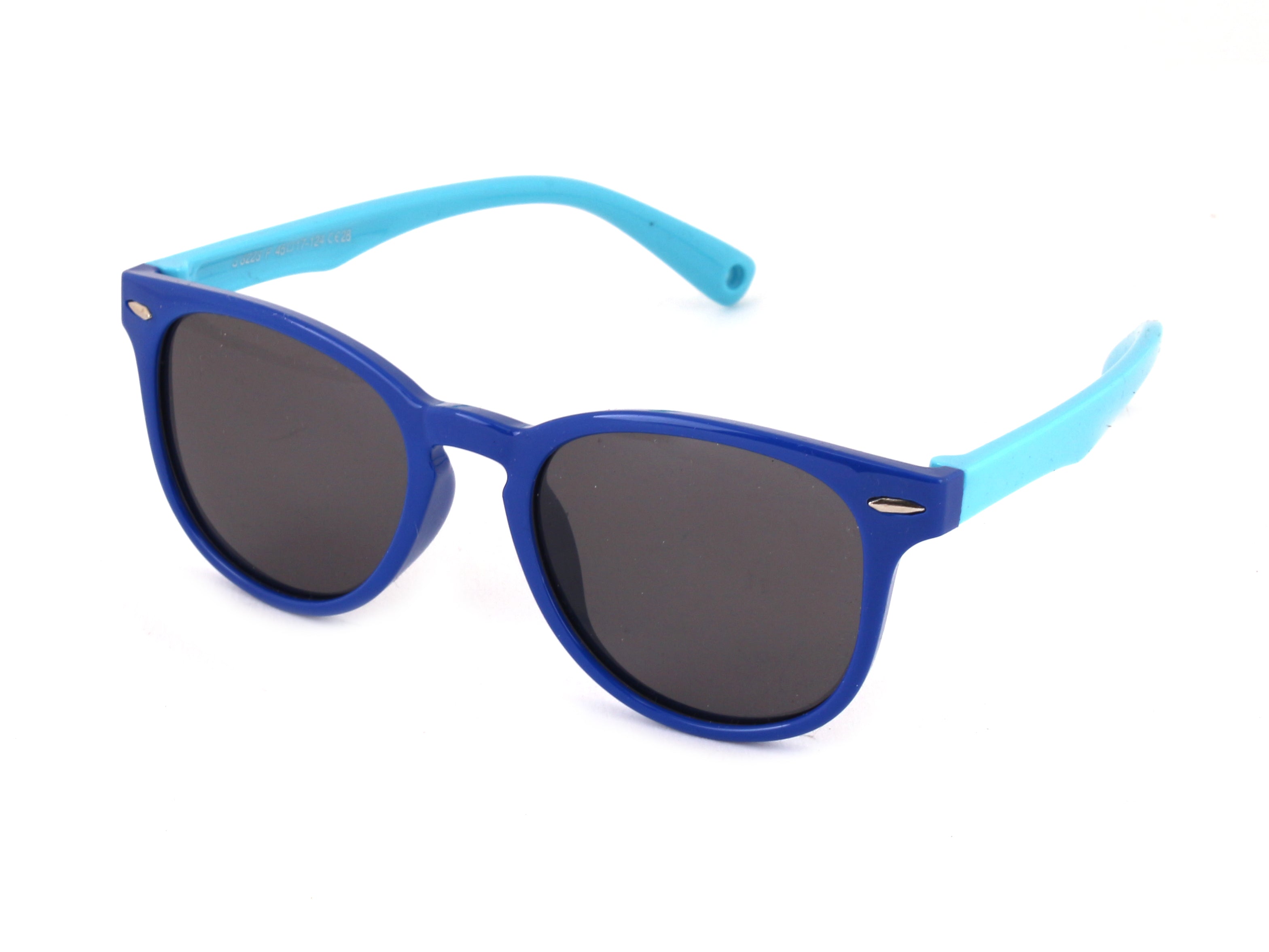 OCCH. SOLE BAMB. PLAST. S8223 C.28 BLU-AZZURRO/FUMO *3P Occhiali da sole bambino EXIT 1
