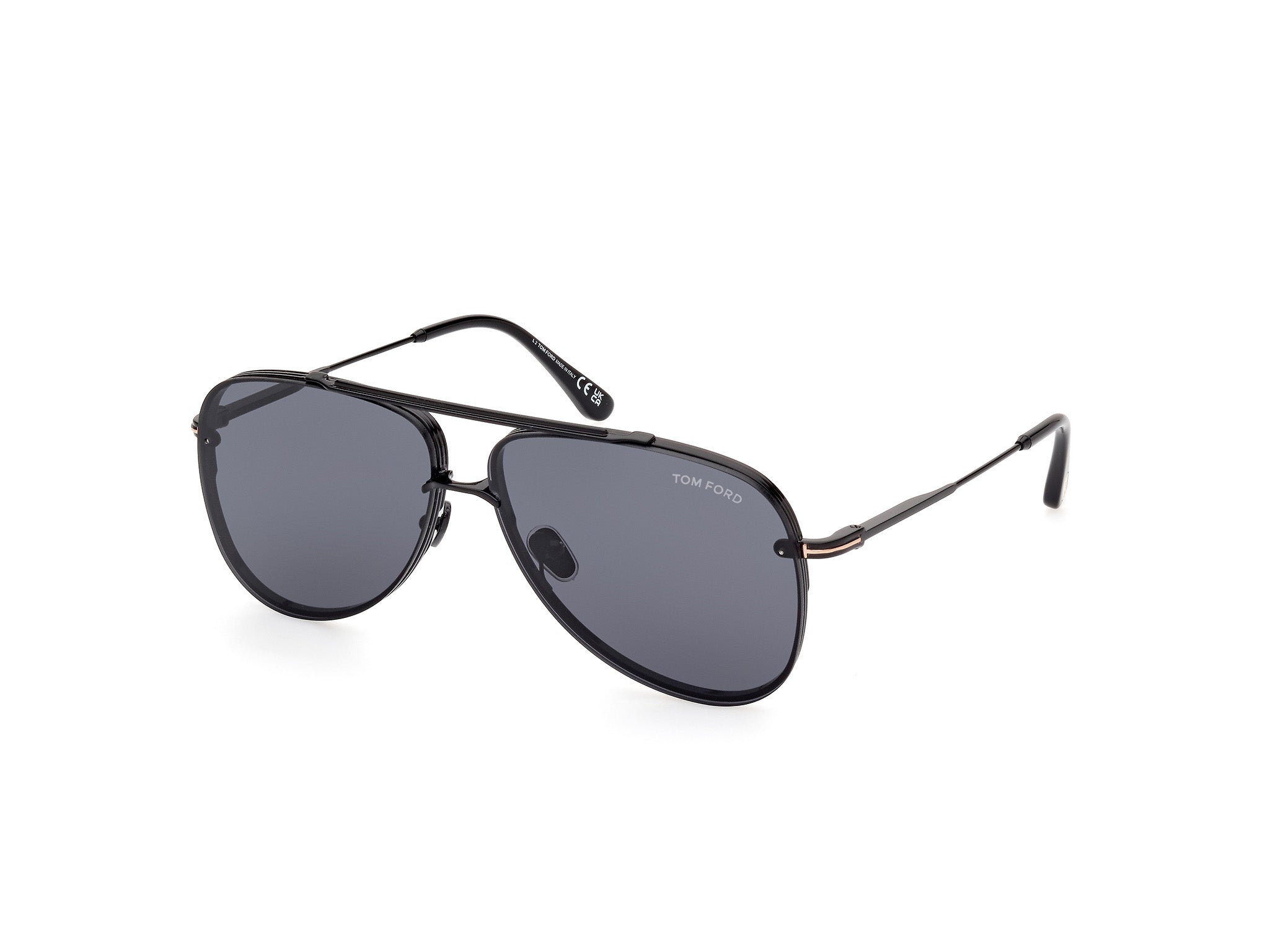 TOM FORD FT1071 LEON 01A Occhiali da sole TOM FORD 1