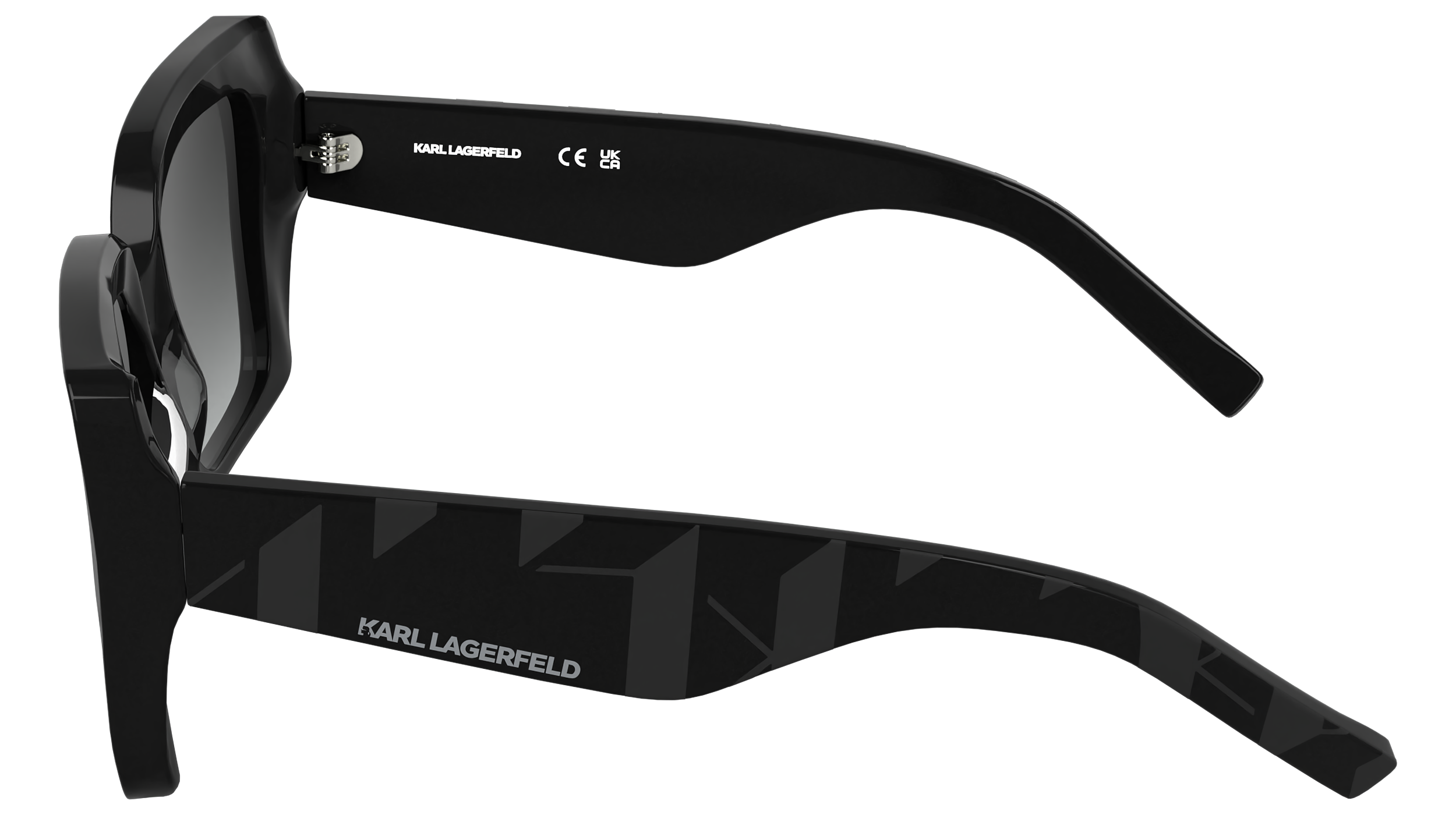 Karl Lagerfeld KL6203S 001 Occhiali da sole Karl Lagerfeld 3