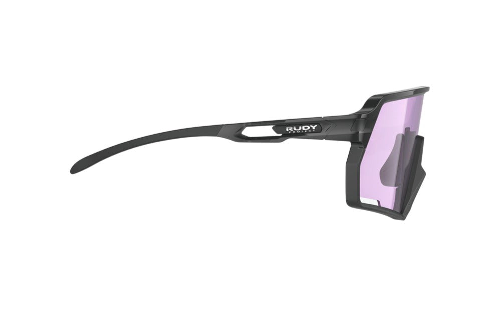 RUDY PROJECT KELION BLACK GLOSS ImpactX 2 LASER PURPLE