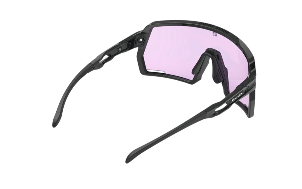 RUDY PROJECT KELION BLACK GLOSS ImpactX 2 LASER PURPLE