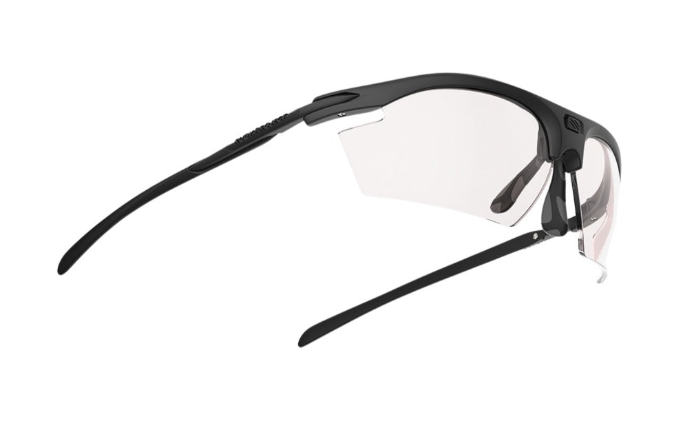RUDY PROJEKT RYDON TOTAL BLACK MATTE - ImpactX 2 RED
