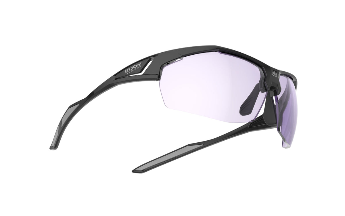 RUDY PROJECT SYDUS BLACK GLOSS - ImpactX 2 LASER PURPLE